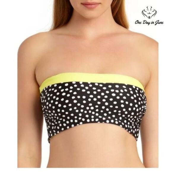 California Waves Other - California Waves Juniors' Reversible Bandeau Bikini Top Size M